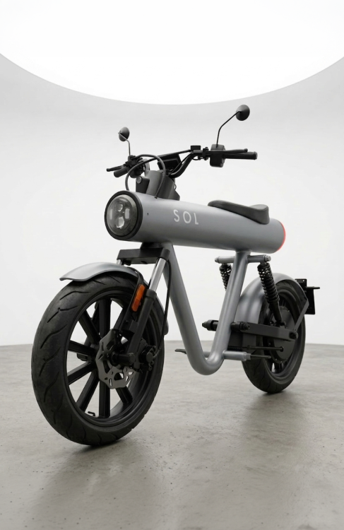 Deine Pocket Rocket S (85km/h) silber